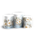 Trio Cilindro - Floral - Sublimado 3D - Imagem 1
