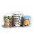 Trio Cilindro - Bobbie Goods - Sublimado 3D - Imagem 1