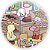 Painel Redondo - Bobbie Goods - Sublimado 3D - Imagem 1