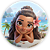 Painel Redondo - Moana - Sublimado 3D - Imagem 1