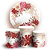 KIT Redondo e Trio - Floral - Sublimado 3D - Imagem 1