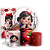 KIT Redondo Trio e Faixa - Branca De Neve - Sublimado 3D - Imagem 1