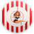 Painel Redondo - Circo - Sublimado 3D - Imagem 1
