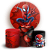 KIT Redondo e Trio - Homem Aranha - Sublimado 3D - Imagem 1