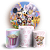 KIT Redondo e Trio - Turma Do Mickey E Minnie - Sublimado 3D - Imagem 1