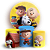 KIT Redondo e Trio - Snoopy - Sublimado 3D - Imagem 1