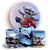 KIT Redondo e Trio - Lilo Stitch - Sublimado 3D - Imagem 1