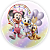 Mini Painel - Turma Do Mickey E Minnie - Sublimado 3D - Imagem 1
