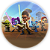 Painel Redondo - Star Wars - Sublimado 3D - Imagem 1