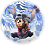 Painel Redondo - Lilo Stitch - Sublimado 3D - Imagem 1