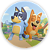 Painel Redondo - Bluey - Sublimado 3D - Imagem 1