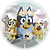Painel Redondo - Bluey - Sublimado 3D - Imagem 1