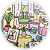 Painel Redondo - Bobbie Goods - Sublimado 3D - Imagem 1