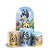 Faixa Lateral e Trio Cilindro Sublimado 3D Vest Facil - Bluey - Imagem 1