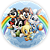 Painel Redondo - Looney Tunes - Sublimado 3D - Imagem 1