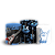 Trio Cilindro - Rock and Roll - Sublimado 3D - Imagem 1