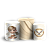 Trio Cilindro - Anjos Batismo - Sublimado 3D - Imagem 1