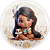 Mini Painel - Pocahontas - Sublimado 3D - Imagem 1