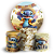 KIT Redondo e Trio - Lilo Stitch Festa Junina - Sublimado 3D - Imagem 1