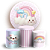 KIT Redondo e Trio - Chuva de Amor - Sublimado 3D - Imagem 1