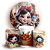 KIT Redondo e Trio - Branca de Neve - Sublimado 3D - Imagem 1