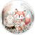 Painel Redondo - Animais Bosque Encantado - Sublimado 3D - Imagem 1
