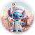 Painel Redondo - Stitch Confeitaria - Sublimado 3D - Imagem 1