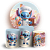 KIT Redondo e Trio - Stitch Confeitaria - Sublimado 3D - Imagem 1