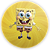 Painel Redondo - Bob Esponja - Sublimado 3D - Imagem 1