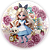 Painel Redondo - Alice - Sublimado 3D - Imagem 1