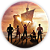 Painel Redondo - One Piece - Sublimado 3D - Imagem 1