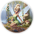 Painel Redondo - Sininho Tinkerbell - Sublimado 3D - Imagem 1