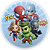 Painel Redondo - Herois Vingadores - Sublimado 3D - Imagem 1