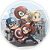 Painel Redondo - Herois Vingadores - Sublimado 3D - Imagem 1