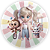 Painel Redondo - Circo - Sublimado 3D - Imagem 1