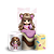 Faixa Lateral e Trio Cilindro Sublimado 3D Vest Facil - Menina Confeitaria Doces - Imagem 1