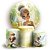 KIT Redondo e Trio - Sininho Tinkerbell - Sublimado 3D - Imagem 1