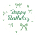 Painel Redondo - Happy Birthday - Sublimado 3D - Imagem 1