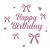 Painel Redondo - Happy Birthday - Sublimado 3D - Imagem 1