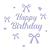 Painel Redondo - Happy Birthday - Sublimado 3D - Imagem 1