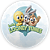 Painel Redondo - Looney Tunes - Sublimado 3D - Imagem 1