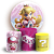 KIT Redondo e Trio - Princesa Peach Super Mario - Sublimado 3D - Imagem 1
