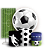 KIT Redondo Trio e Faixa - Futebol - Sublimado 3D - Imagem 1