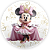 Painel Redondo - Minnie - Sublimado 3D - Imagem 1