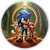 Painel Redondo - Sonic - Sublimado 3D - Imagem 1