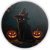 Painel Redondo - Dia Das Bruxas Halloween - Sublimado 3D - Imagem 1