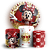 KIT Redondo e Trio - Minnie - Sublimado 3D - Imagem 1