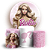KIT Redondo e Trio - Barbie - Sublimado 3D - Imagem 1