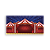 Painel Retangular - Circo - Sublimado 3D - Imagem 1