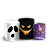 Trio Cilindro - Dia Das Bruxas Halloween - Sublimado 3D - Imagem 1